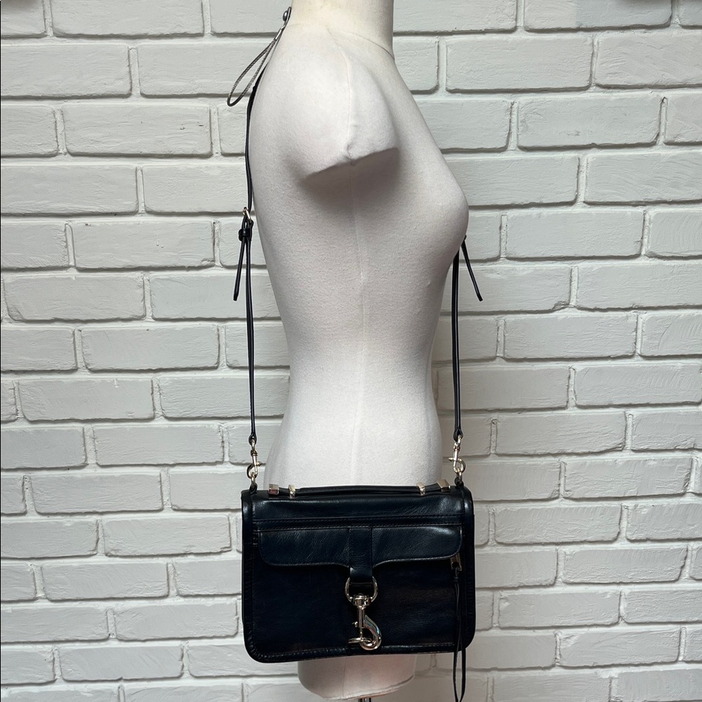 Rebecca Minkoff Black Leather Crossbody Bag